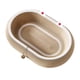 thumbnail image 5 of Rascador para gatos, cama, tablero rascador, protección para gatos, almohadilla rascadora ovalada con bola para gatos pequeños, medianos y . Blanco, 5 of 8