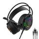 thumbnail image 2 of PC Gaming Headset USB Headset With 7.1 Surround Sound Detachable Microphone 3.5mm Headphones Over Ear Wired Headset, 2 of 5