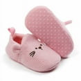 thumbnail image 6 of 9-12 Months Baby Boys Girls Shoes Non-Slip Infant First Walkers Baby Walking Shoes Pre Step Shoes For Boys And Girls Indoor Anti-skid Overshoes Cartoon Baby Comfortable Walking Shoes Pink, 6 of 7