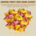 thumbnail image 5 of Assorted Fruity Ginger Hard Candy 11 Oz 2 Pack, Sweet & Spicy Treats for Nausea Digestion Gift Bags, 5 of 7