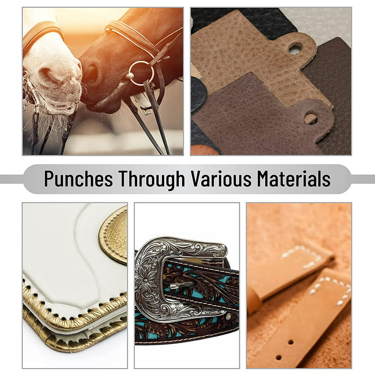 Multifunction Belt Punch, Leather Belt Cut Punch