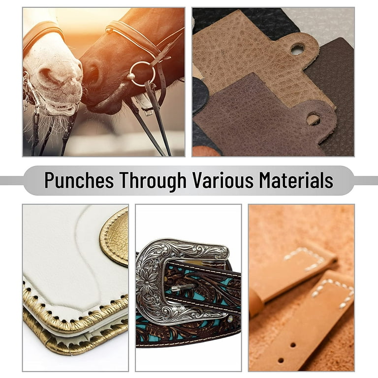 Multifunction Belt Punch, Leather Belt Cut Punch