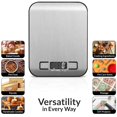 ZGBY Compact Digital Kitchen Scale Diet Food Postal Mailing 10Kg/20Lb X