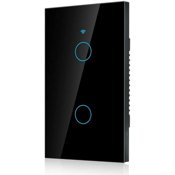 Smart Switch WiFi Touch Screen Switch-Alexa Google Wireless Remote Control System Easy To Install