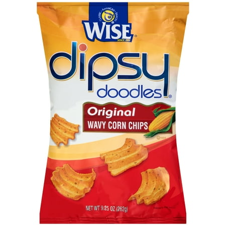 Wise Dipsy Doodles Original Wavy Corn Chips 9.25 oz. Bag - Walmart.com