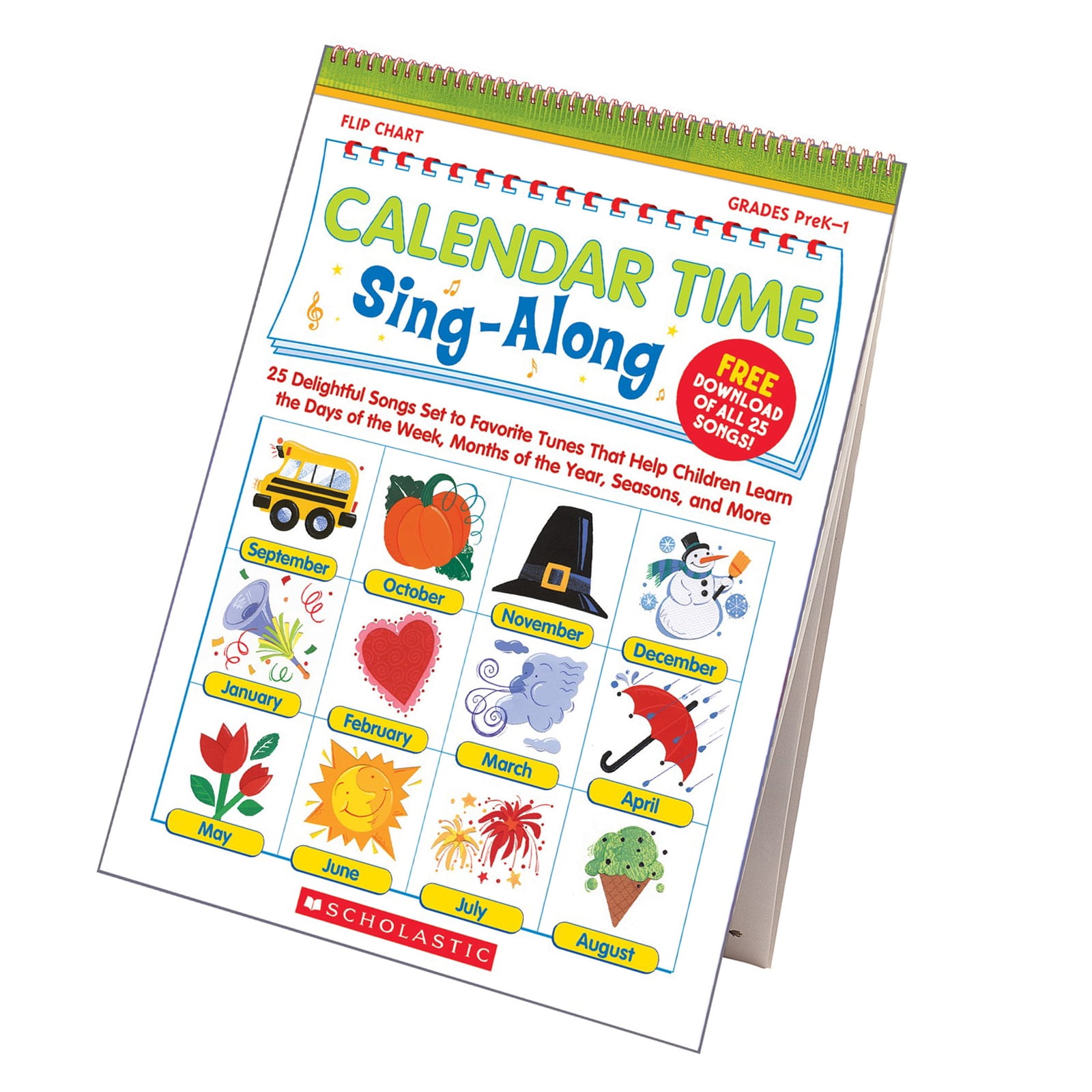 scholastic-teaching-solutions-calendar-time-sing-along-flip-chart-25-delightful-songs-set-to-favorite-tunes-that-help-children-learn-the-days-of-the-week-months-of-the-year-seasons-and-more