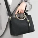 thumbnail image 4 of Bolso de mano de gran capacidad de 3 capas, bolsos de lujo para mujer, bolsos de hombro de diseñador, carteras y bolsos de mano de cuero suave de alta calidad, 4 of 5