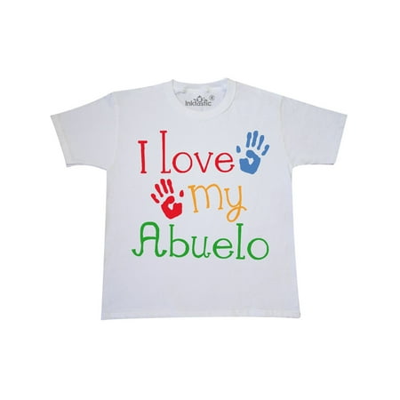 - Abuelo Grandkids Handprints Youth T-Shirt