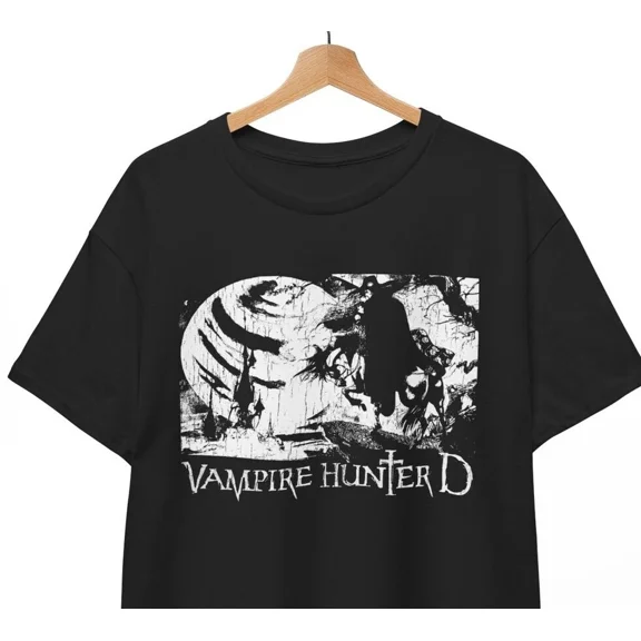 Vintage Inspired Vampire Hunter D Shirt, Japanese Anime Shirt, Unisex Tee