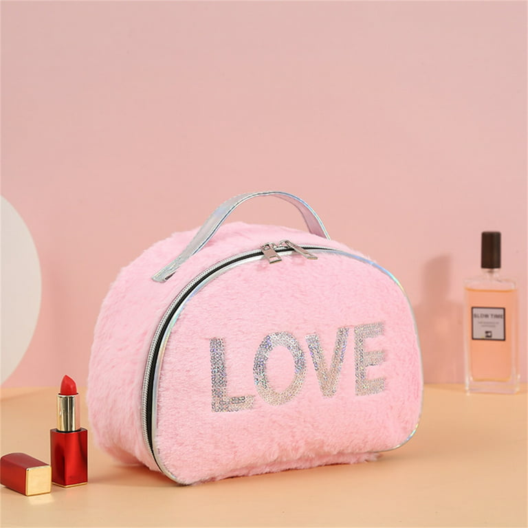 New Cosmetic Bag Cute Mini Portable Carry-on Girls Toiletry