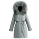 thumbnail image 2 of Abrigo acolchado de algodón suelto de longitud media Abrigo de invierno para mujer Abrigo acolchado de algodón adelgazante de corte entallado de moda, 2 of 5