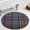style, variant on Paw Print Round Area Rugs for Bedroom Living Room, 3FT Soft Comfy Indoor Circle Carpets, Carpet Home Decor Floor Mat