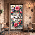 thumbnail image 6 of Floral Design Happy Mother's Day Banner Decorative Flowers Heart Icons for Mother Celebration Family Gathering Spring Decor, 6 of 9