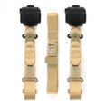 thumbnail image 1 of Standard 3 Point Tan Retractable Bench Seat Belt Kit with 3 Belts for 1966-1977 Ford Bronco, 1 of 1