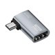thumbnail image 1 of 4K OTG Cable Adapter Power Supplied Micro-USB to USB with Angle Design. Suitable for Tablet, TV, 1 of 5