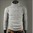 thumbnail image 2 of Suéter de hombre de otoño e invierno con solapa y manga larga, suéter individual original de talla grande para hombre, estilo masculino, 2 of 3