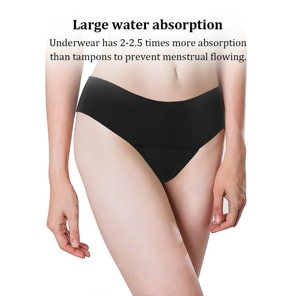 Women Swimming Panties, Waterproof Beach Elastic Silicone Anti-leakage  Menstrual