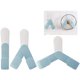thumbnail image 1 of 3 PCS Support Mural pour Couvercles de Casseroles Support de Couvercle de Pot Auto-adhésifs Support de Couvercle Mural Réglable Organisateur de Couvercle de Casserole pour Planche à Découper Zhivalor ZSY-0845, 1 of 5