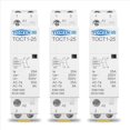 thumbnail image 1 of 3X Contactor Modular de CA DomésticoTOCT1-25, 2P, 25A, 220 V/230 V, 50/60 Hz, Riel DIN, 2 NA, 1 of 5