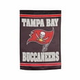 thumbnail image 4 of Tampa Bay Buccaneers 12.5" x 18" Double-Sided Embossed Suede Garden Flag, 4 of 5