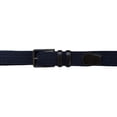 thumbnail image 3 of Ferrioni Cinturón Textil Trenzado Hombre Azul Hebilla Stretch classic 34mm, 3 of 4