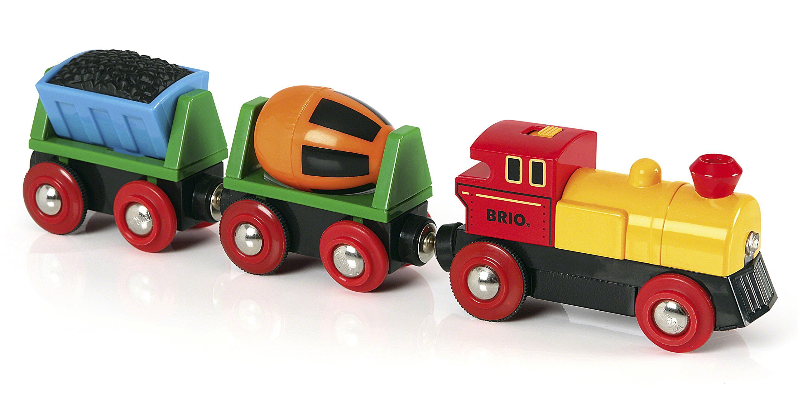 BRIO 33595 Auto Battery Powered Engine Green for Wooden Train Set 