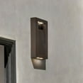 thumbnail image 2 of Maxim 57720WTSN 4.5 in. Wafer LED Square Wall Flush Mount, Satin Nickel, 2 of 3