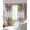 BLue, variant on Colorful Hands Print Blackout Curtains for Bedroom/Living Room, Thermal Insulated Kitchen Curtains, Cartoon Cute Funny Beige on Linen Grommet Darkening Window Treatment Drapes 52"x63"x2