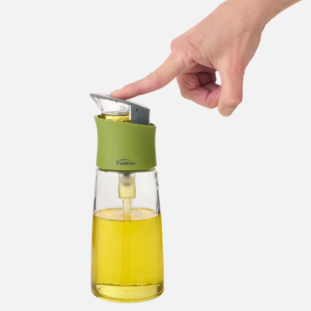 Trudeau Press & Measure Oil Bottle, Press & measure oil bottle