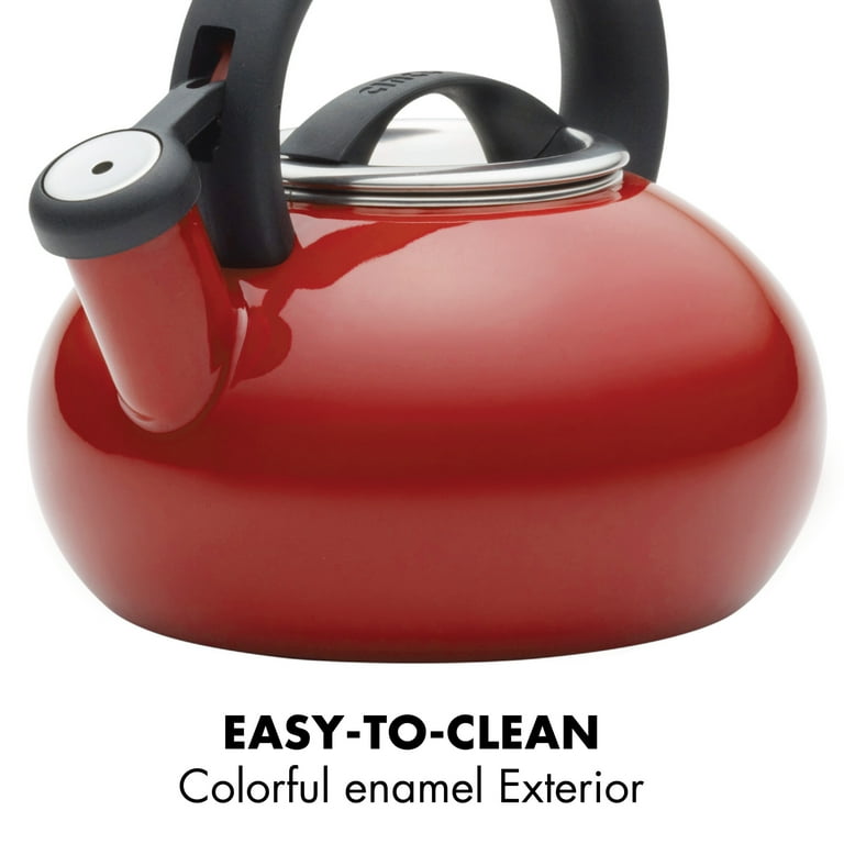 Best Buy: Circulon Sunrise 1.5-Quart Tea Kettle Red 50066