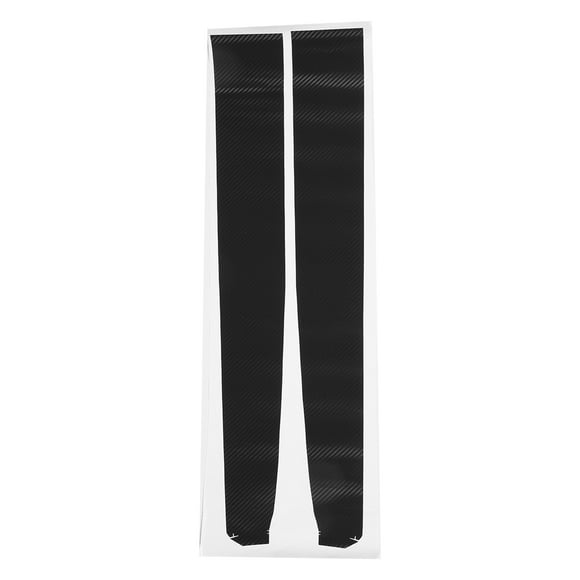 MAYUJIAA 2pcs Carbon Fiber Central Control Dashboard Panel Frame Cover Trims Strips Replacement for Tesla Model 3 QM321-35685