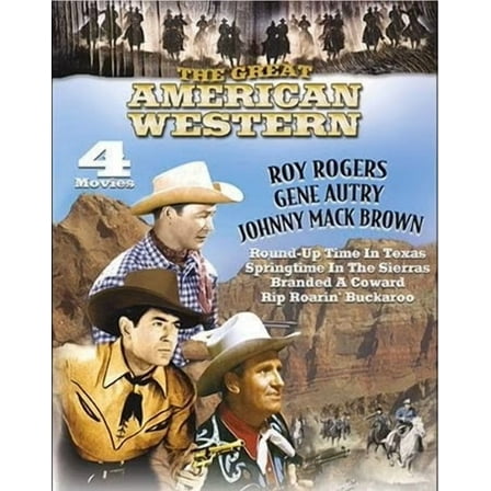 The Great American Western 4 Movies - DVD