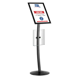Acrylic Sign Holder Display Stand Vertical Paper Card Holder Poster Holder  for Restaurant, Store, Desktop, Document Meetings 21cmx14.5cm 