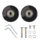 thumbnail image 1 of Juego de 2 Ruedas de Repuesto para Maletas de Equipaje de 50X24 Mm, Ruedas Giratorias de PU, Kits de ReparacióN de Rodamientos de Acero Al Carbono, 1 of 1