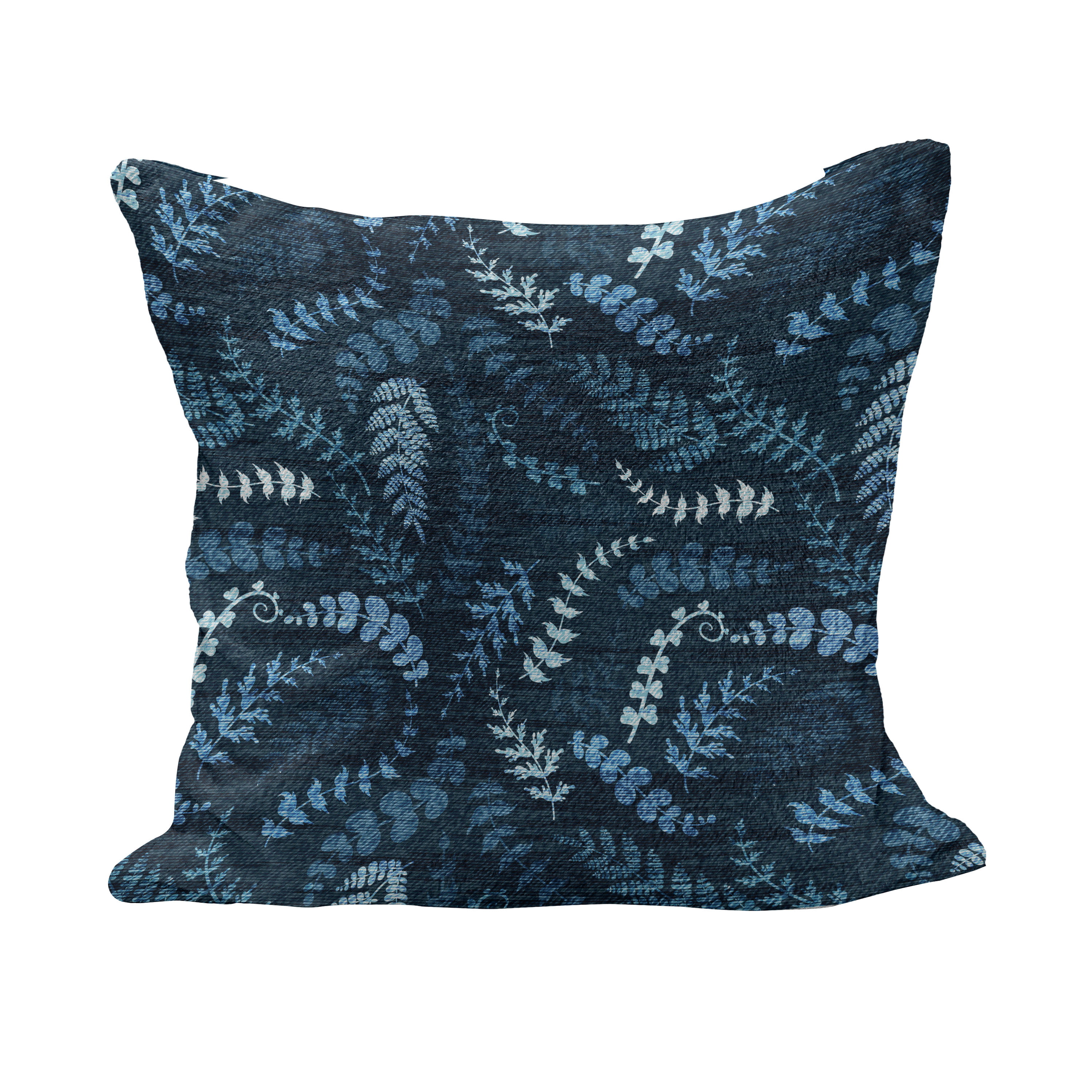 16" Indigo Blue Decorative Pillow Sofa Throw Cushion Cover Case Couch Colorful B 