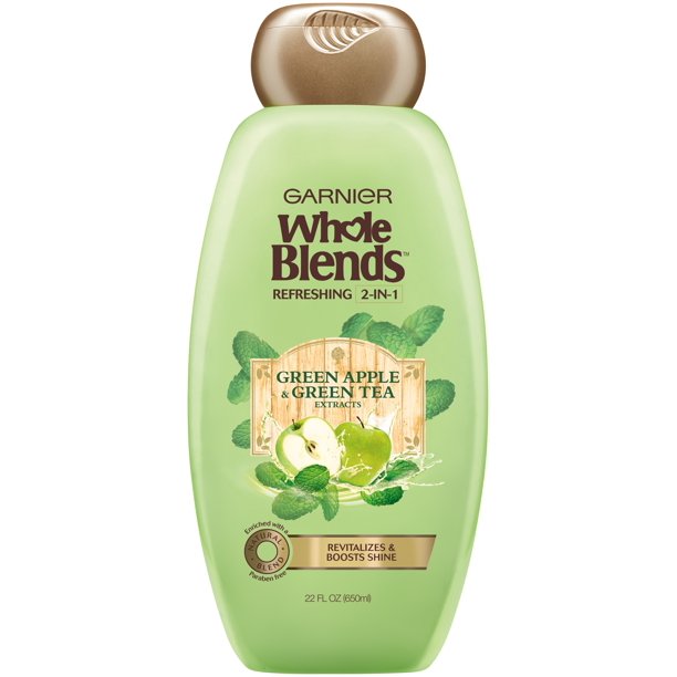 Garnier? Whole Blends? Green Apple & Green Tea Extracts Refreshing 2in