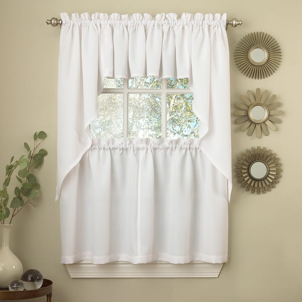 View White Kitchen Curtains Pics