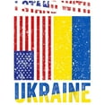 thumbnail image 3 of CafePress - I Stand With Ukraine Support Ukrainian Ame Pajamas - Men's Light Loose Fit Cotton Pajama Set, 3 of 7