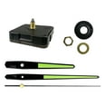 thumbnail image 1 of Premium DIY Wall Clock Movement Mechanism 8mm Thread Repair Hands Set Silent Black, 1 of 7