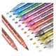 thumbnail image 2 of 24colores  Xtellar Marcadores Metálico Plumones Acrilico Punta Pincel, 2 of 3