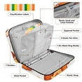 thumbnail image 4 of Haosy Accordion File Organizer Zipper Binder 500 Sheet 6-Tab Expanding File Folder Multi-Pocket 1.2 Inch 3 Ring Cute Squirrel Hold Pine Nut, 4 of 7