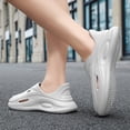 thumbnail image 4 of Rokment Men Women Lightweight EVA Wave Hollow out Clogs Slip on Slides Breathable Cushioned Platform Non Slip Mules Water Garden Shoes for Beach Pool Shower Walking Quick Drying, 4 of 6
