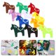 thumbnail image 1 of unbranded 50Ud De Caballo De Fieltro Multicolor Para Navideña Y Regalos Significativos, 1 of 6