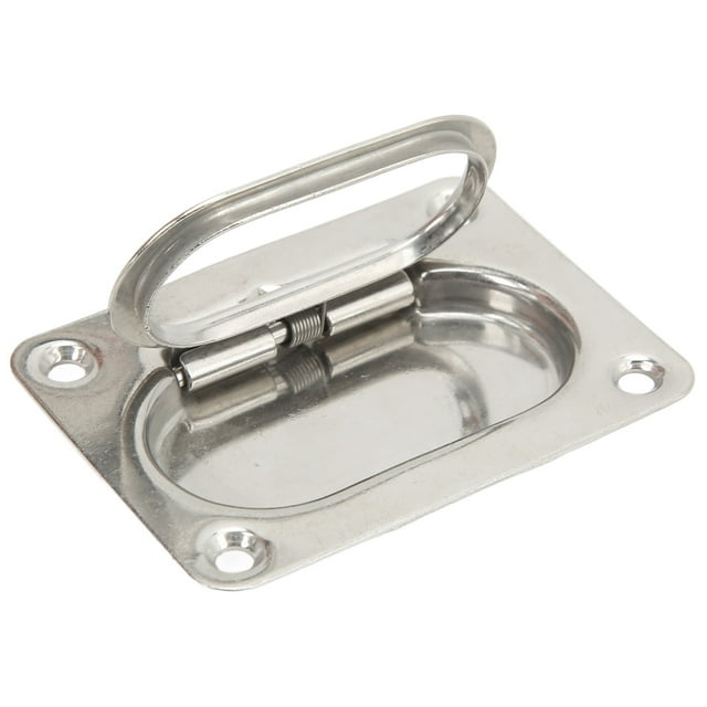 Flush Ring Pull,Boat Pull Flush Lift Cabinet Flush Lifting Ring Hatch Pull Handle Remarkable Clarity