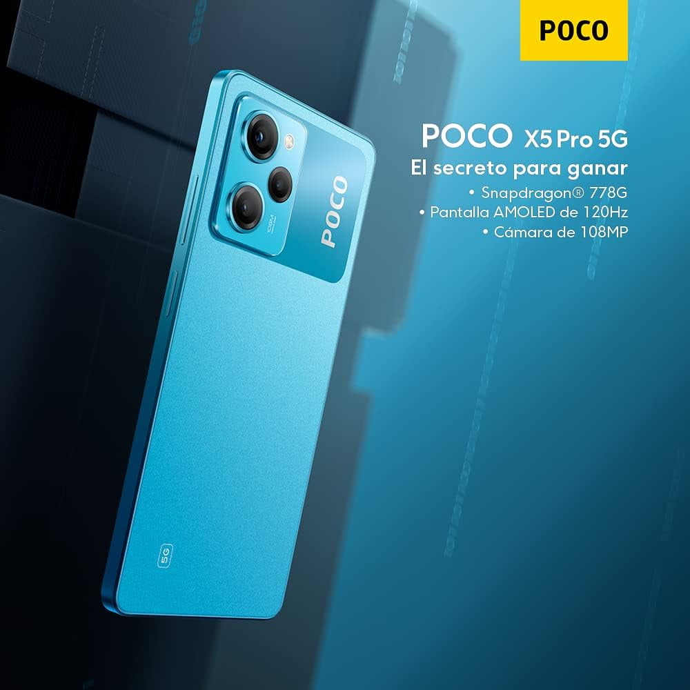POCO X5 Pro-móvil 5G versión Global, 6GB de RAM, 128GB de ROM