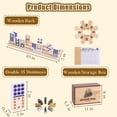 thumbnail image 3 of Juego de mesa Extguds Double 15 Mexican Train dominoes para adultos, 3 of 7