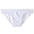 thumbnail image 1 of Fianao Herrkalsonger Stretchiga Andningsbara Bekväma Mjuka Genomskinliga Is-Silke Sexiga Låg Midja Trosor-Perfet White, 1 of 5