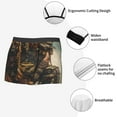 thumbnail image 3 of Logiee desert Man Shepherd Dog Print Mens Boxer Briefs,Boxer Briefs for Men,Breathable Stretch Underwear,Boys Boxer Briefs-Small, 3 of 5