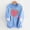 Blue, variant on Womens Fall Long Sleeve Heart Pocket Hoodie Sweatshirt Jumper Pullover Tops Blouse