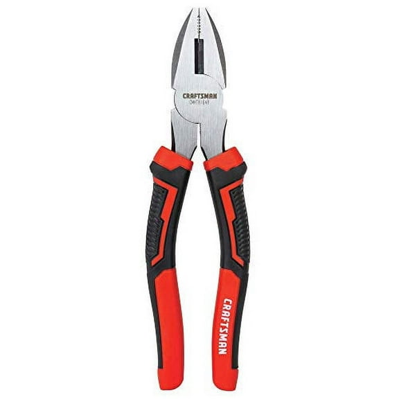 Craftsman Lineman Pliers,Steel,Flat Jaw,8 3/4" L CMHT81648